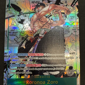 Rononoa Zoro Manga (PRB-01: The Best - Premium Booster Reprint)