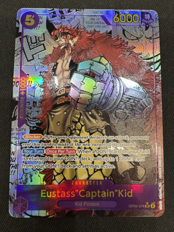 Eustass "Captain" Kid Manga (PRB-01: The Best - Premium Booster Reprint)
