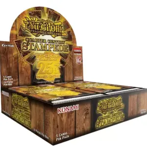 YU-GI-OH! TCG - QUARTER CENTURY STAMPEDE -  BOX DA 24 BUSTE ITA