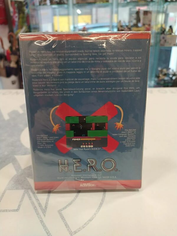 H.E.R.O Atari 2600 Sealed Nuovo Sigillato New Activision - immagine 2