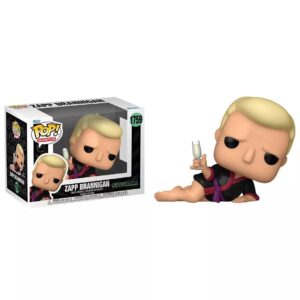 FUNKO POP ! FUTURAMA (1759) ZAPP BRANNIGAN VINYL FIGURE STATUA DA COLLEZIONE 9CM
