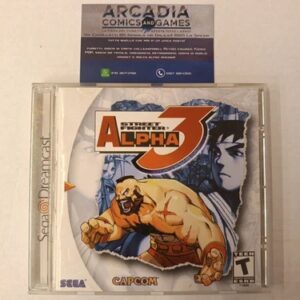 Street Fighter Alpha 3 NTSC USA Dreamcast SEGA Ottime Condizioni