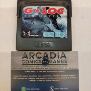 G-Loc Air Battle Game Gear Sega PAL Loose Solo Cartuccia