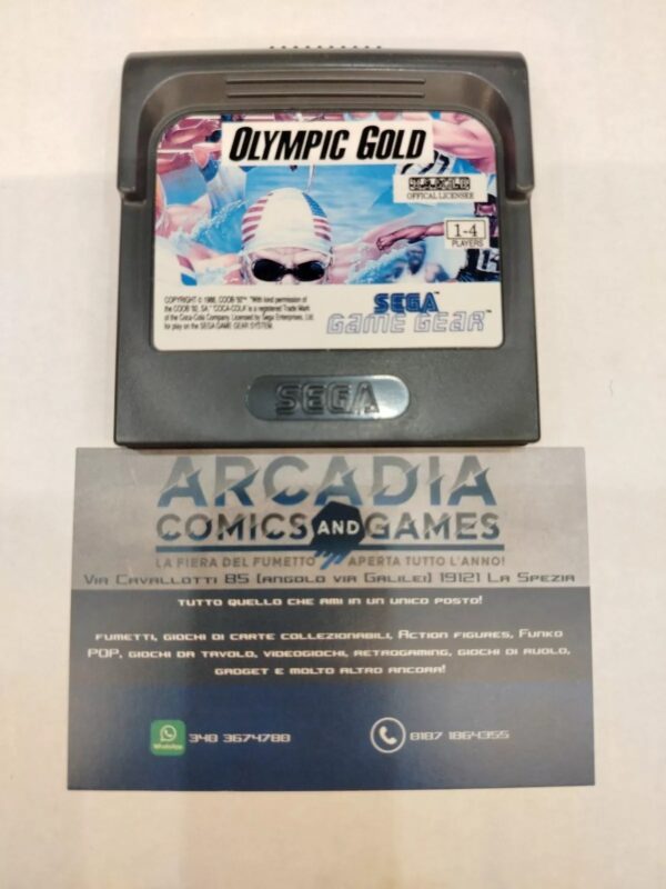 Olympic Gold Game Gear Sega PAL Loose Solo Cartuccia