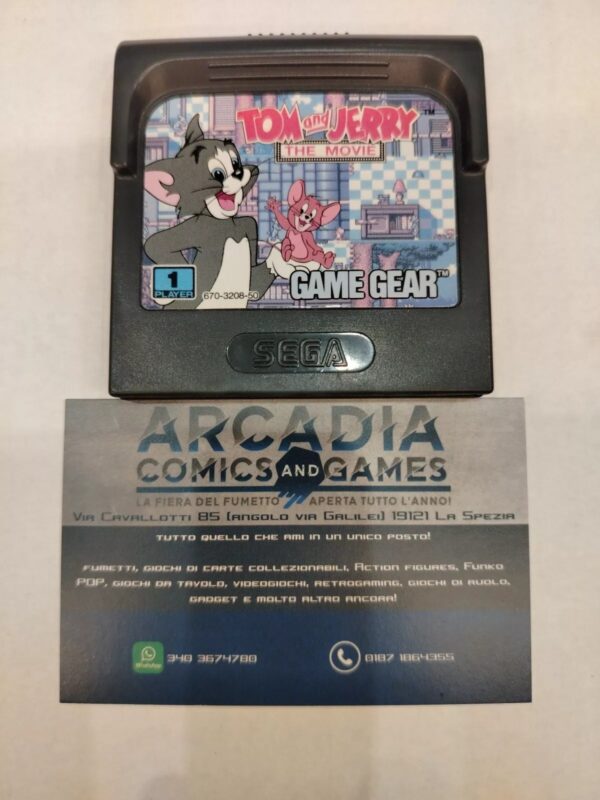 Tom and Jerry Game Gear Sega PAL Loose Solo Cartuccia