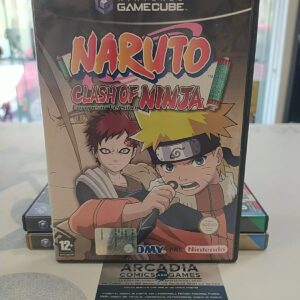 Naruto Clash Of Ninja European Version GameCube PAL Triangolo Blu