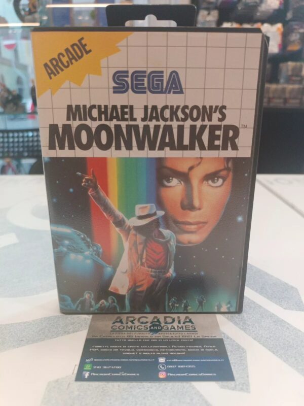 Moonwalker Sega Master System Completo.Buone Condizioni.