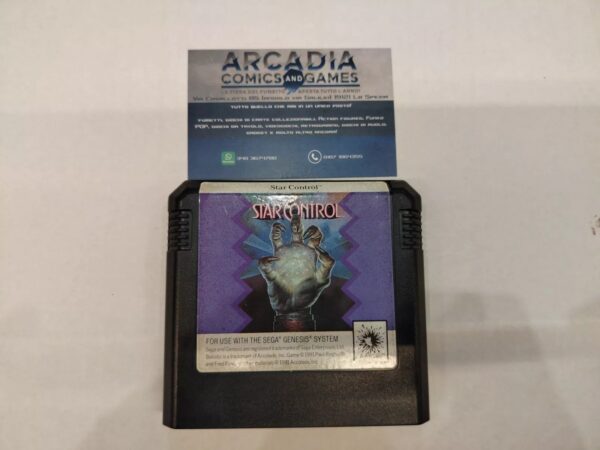 Star Control SEGA Mega Drive Genesis NTSC USA Loose Solo Cartuccia