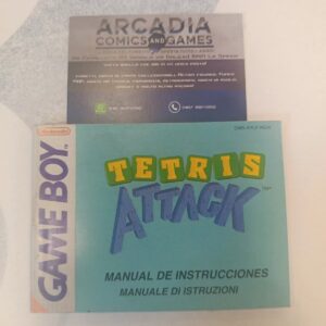 Tetris Attack Manuale Di Istruzioni Game Boy Nintendo PAL