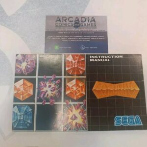 Columns Manuale Di Istruzioni Mega Drive SEGA PAL