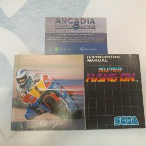 Super Hang On Manuale Di Istruzioni Mega Drive SEGA PAL