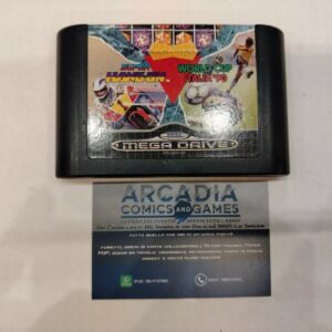 Mega Games 1 Columns Super Hang On World Cup Mega Drive PAL Loose Solo Cartuccia