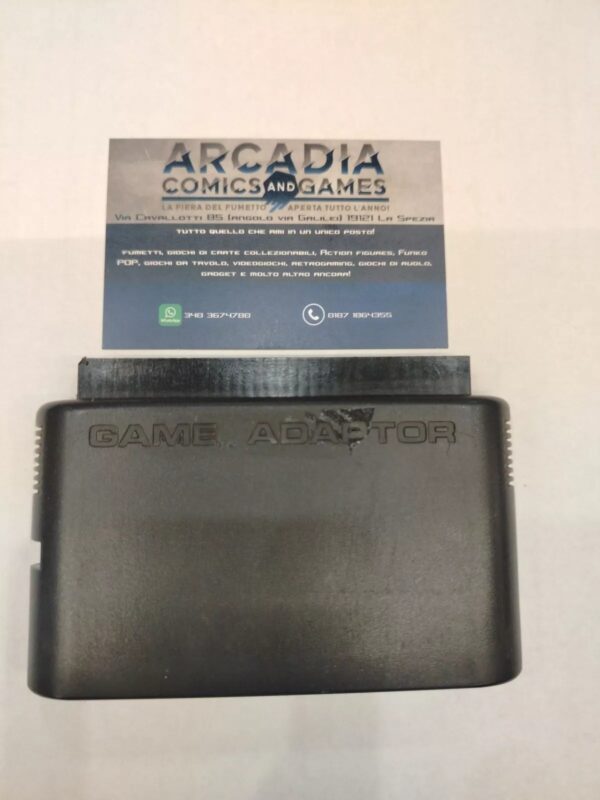 Game Adaptor SEGA Mega Drive Genesis PAL To USA / JPN Solo Cartuccia Loose