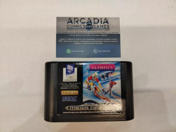 Winter Olympics SEGA Mega Drive PAL Loose Solo Cartuccia