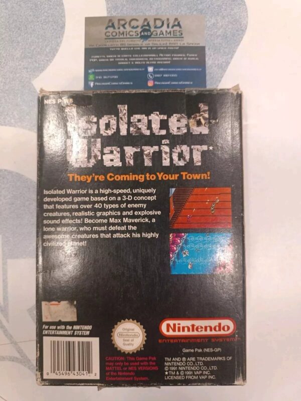 Isolated Warrior NES PAL A Nintendo Entertainment System ITA - immagine 2