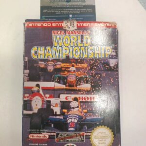 Nigel Mansells' World Championship NES PAL A GIG Nintendo Entertainment ITA