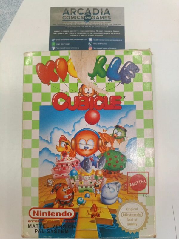 Kickle Cubicle NES PAL A Nintendo Entertainment System ITA Senza Manuale