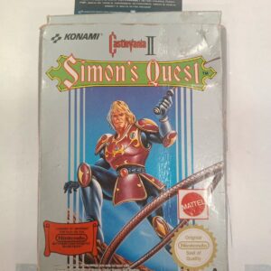 Castlevania 2 Simon's Quest NES PAL A Nintendo Entertainment ITA No Manuale