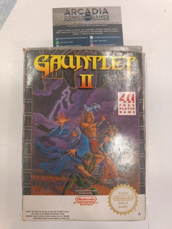 Gauntlet 2 NES PAL A Nintendo Entertainment System Senza Manuale