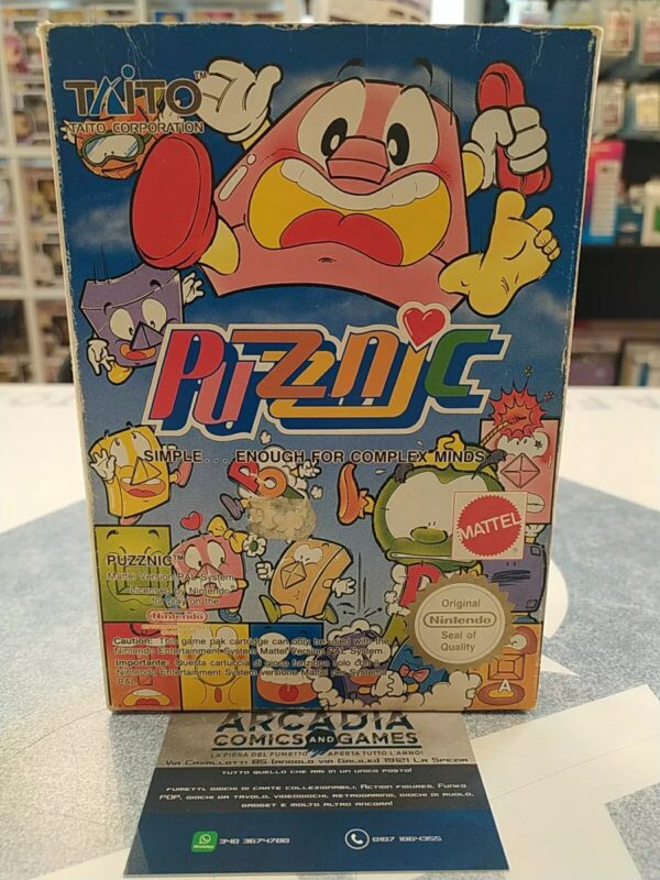 Puzznic NES PAL A Nintendo Entertainment System Completo CIB
