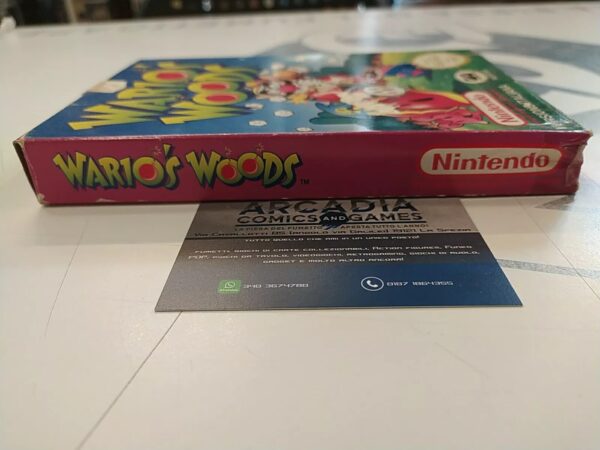Wario's Woods NES PAL A ITA GIG Nintendo Entertainment System Senza Manuale - immagine 4