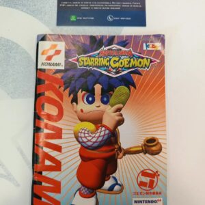 Mystical Ninja Starring Goemon Manuale Di Istruzioni Nintendo 64 PAL