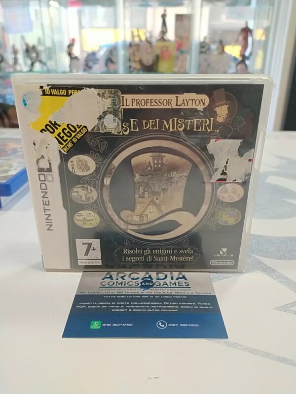 Il Professor Layton E Il Paese Dei Misteri Nintendo DS Completo
