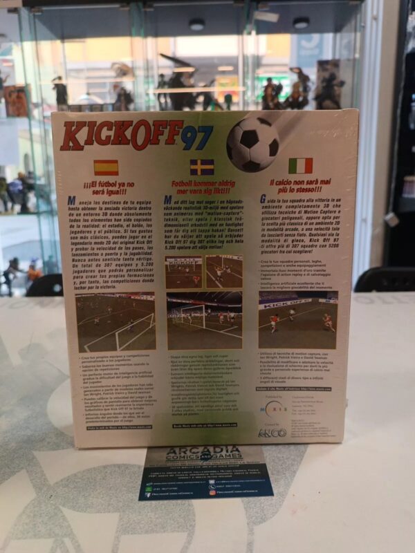 Kickoff 97 PC Sealed NUOVO - immagine 2