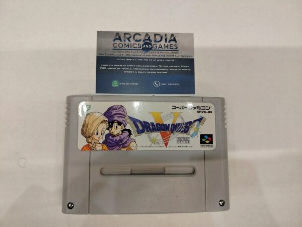 Dragon Quest V Super Nintendo SNES NTSC Japanese JPN Loose Solo Cartuccia