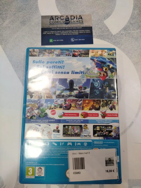 Mario Kart 8 WiiU Italiano PAL Triangolo Blu - immagine 2