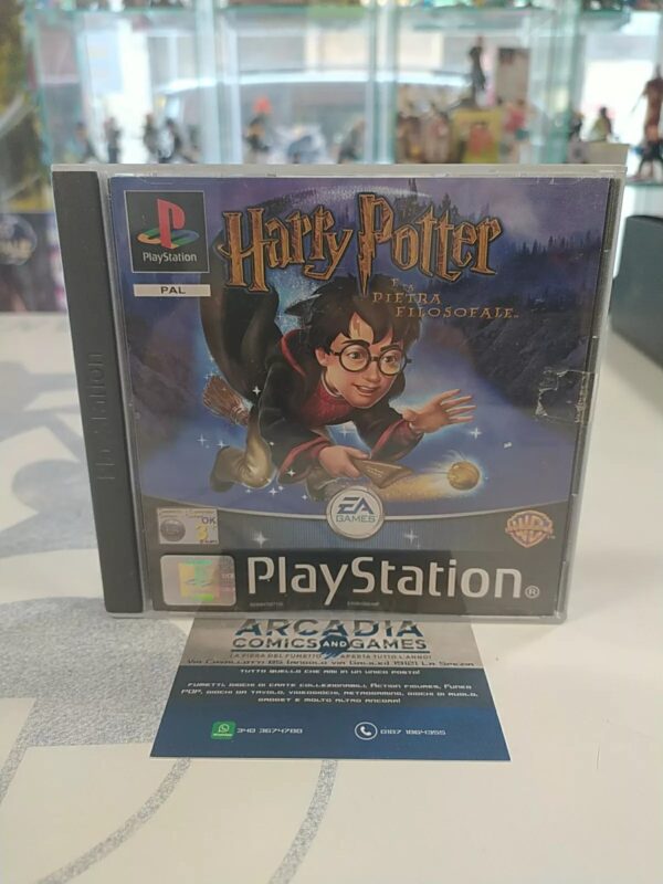 Harry Potter e La Pietra Filosofale PlayStation 1 PS1 Completo Buone Condizioni.