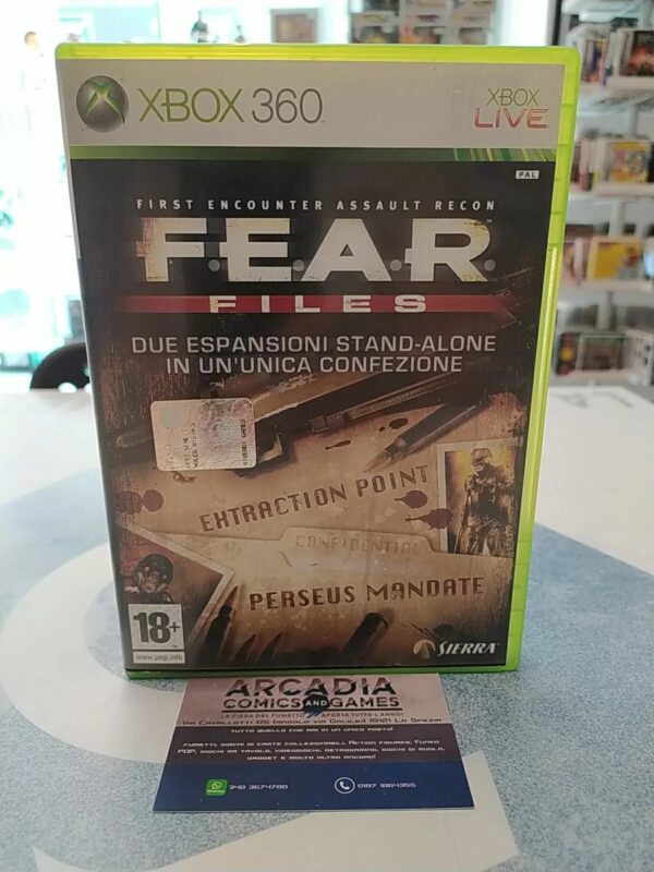F.E.A.R Files PAL Xbox360 Completo Buone Condizioni
