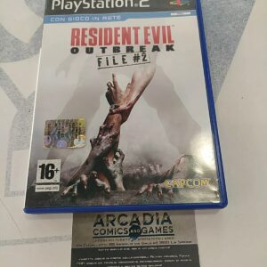 Resident Evil Outbreak File 2 Playstation 2 PS2 Ottime Condizioni.