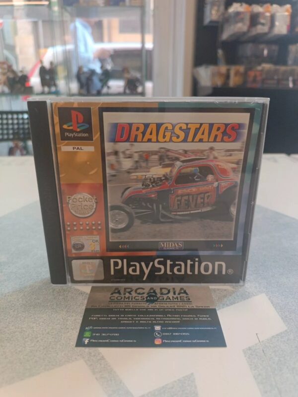Dragstars PS1 Completo (Piccolo Graffio Nel retro custodia)