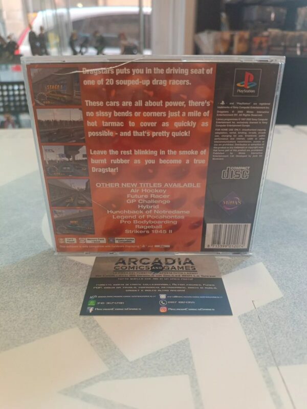 Dragstars PS1 Completo (Piccolo Graffio Nel retro custodia) - immagine 2