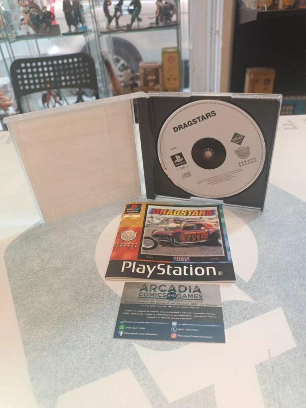Dragstars PS1 Completo (Piccolo Graffio Nel retro custodia) - immagine 3