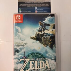 The Legend Of Zelda Tears Of the Kingdom Switch Nintendo Triangolo Blu