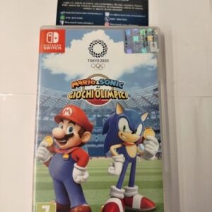 Mario & Sonic Ai Giochi Olimpici Switch Nintendo Triangolo Blu