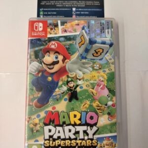 Mario Party Superstars Switch Nintendo Triangolo Blu