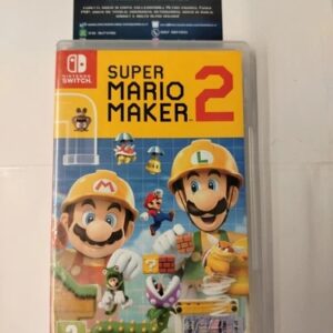 Super Mario Maker 2 Switch Nintendo Triangolo Blu