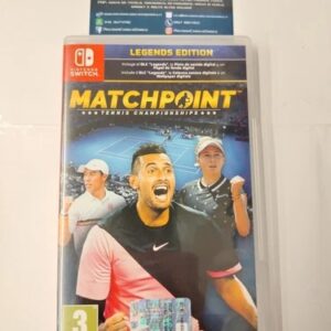 Matchpoint Tennis Championship Legends Edition Switch Nintendo Triangolo Viola