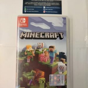 Minecraft Switch Nintendo Triangolo Blu