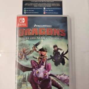 Dreamworks Dragons L'Alba Dei Nuovi Cavalieri Switch Nintendo Triangolo Blu