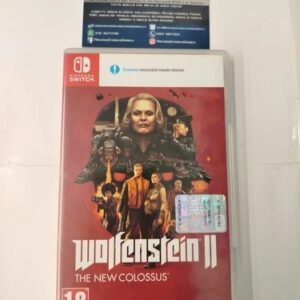 Wolfenstein 2 The New Colossus Switch Nintendo Triangolo Rosso