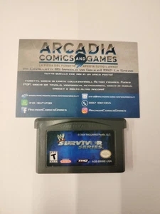 WWE Survivor Series Game Boy Advance GBA Nintendo Solo Cartuccia Loose USA
