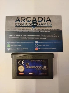 WWE Survivor Series Game Boy Advance GBA Nintendo Solo Cartuccia Loose