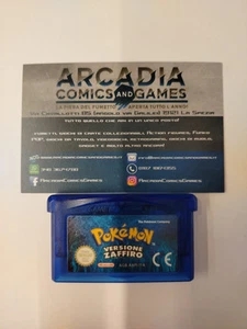 Pokemon Zaffiro Pokémon Game Boy Advance GBA Nintendo Ita Solo Cartuccia Loose