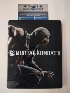 Mortal Kombat X Collector's Edition PlayStation 4 PS4 Solo Gioco In Steelbook