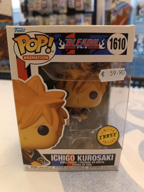 Ichigo Kurosaki Bleach Funko Pop!Animation Limited Edition Chase.