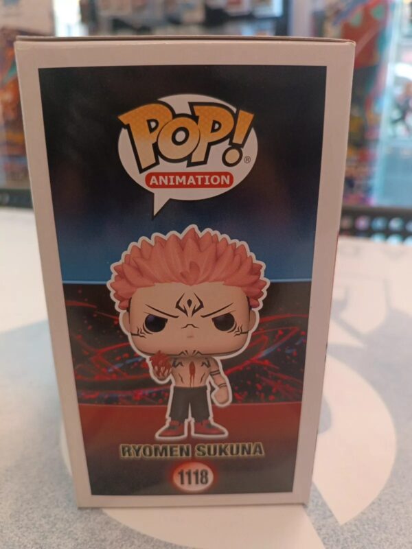 Ryomen Sukuna Jujutsu Kaisen Funko Pop!Animation Limited Glow Chase Edition - immagine 4